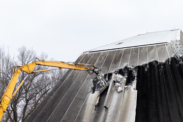 Building demolition
