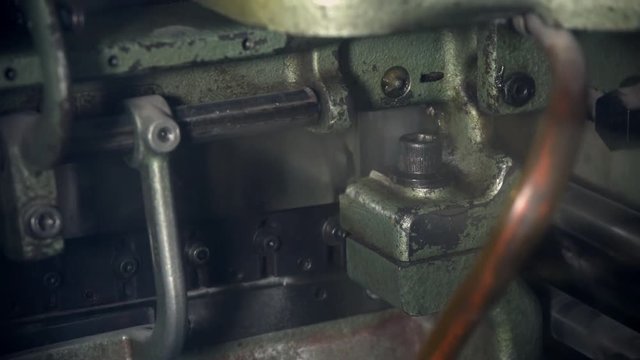 printing factory details print machine on old factory