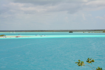 Laguna de Bacalar Quintana Roo Mexique