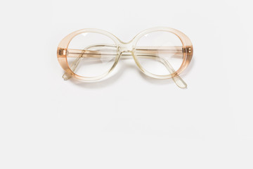eyeglasses isolated on white