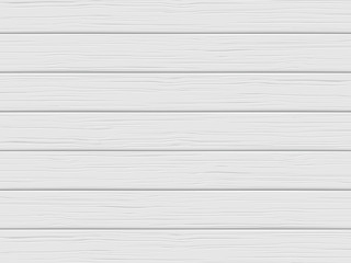 Wood texture, white plank. Wooden background in cartoon style. Vector illustration.