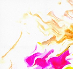 Creative painting pictorial art. Colorful wallpaper in modern style. Abstract texture background. Digital artwork for graphic design or prints on canvas. Stock. Can be used as conceptual pattern.