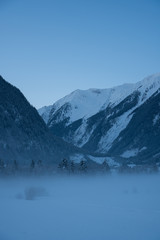 Fototapeta na wymiar Verschneite Berge - Österreich