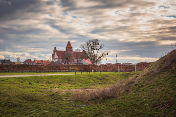 Gothic church in Radzyn Chelminski, Kujawsko-Pomorskie, Poland