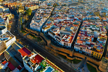 Obraz premium Sevilla Luftbilder - Drohnenaufnahmen mit der DJI Mavic 2 von Sevilla