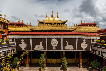 View of Jokhang Temple IV, Lhasa (Tibet, China)