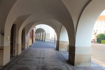 Panorama of the old town of Prague, Czech Republic