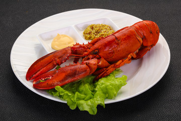 Luxury Lobster with sauce