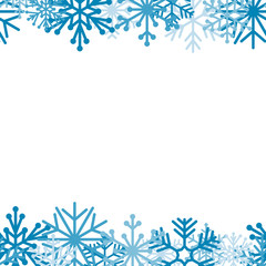 Fototapeta na wymiar Decorative snowflake on white background