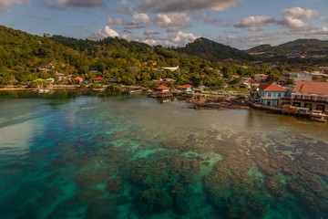 Port of Roatan in the Hondures