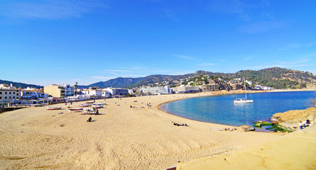 Tossa de Mar, Costa Brava, Girona, Catalunya, Spain, Europe