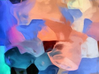 Abstract acrylic watercolor background. Colorful high resolution texture. Warm and bright colors pattern. Geometric chaotic mosaic. 