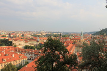 Obraz premium Panorama of the old town of Prague, Czech Republic