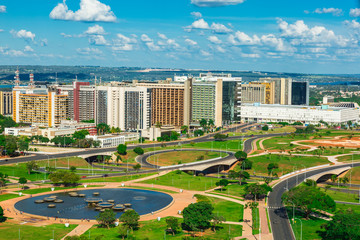 Céu de Brasília - obrazy, fototapety, plakaty