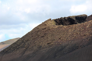 Volcanos on Lanzarotte