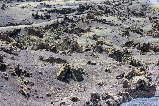 Volcanos on Lanzarotte