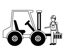 worker construction equipment