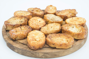Torrijas sweet dessert spain