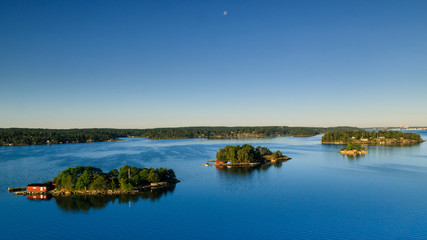 Sonnenaufgang vor Stockholm