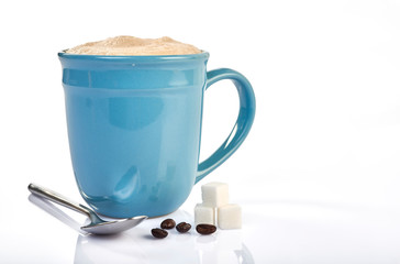 Coffee cup isolated on white background