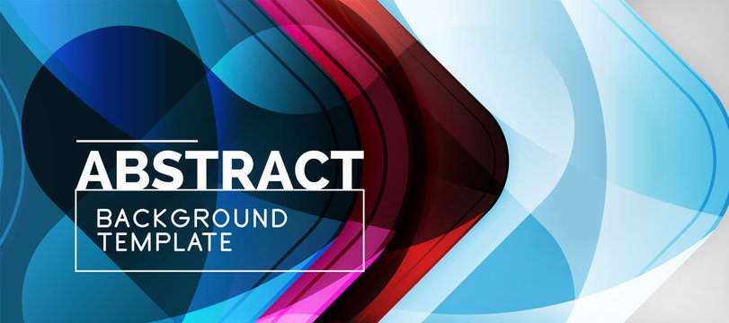 Techno lines, hi-tech futuristic abstract background template with arrow shapes