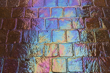 Colorful cobblestones