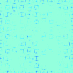 Seamless abstract pattern. Texture in turquoise and blue colors.