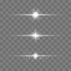 Set of Vector Light Effects. 