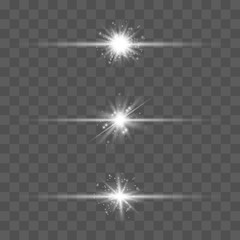 Set of Vector Light Effects. 