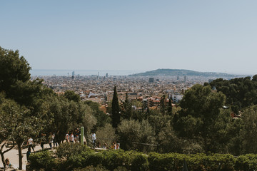 City view of Barcelona