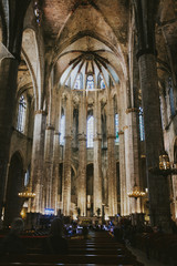 Naklejka premium interior of a church