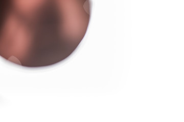 Metal round copper disc hand crafted