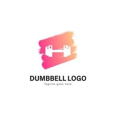 Obraz na płótnie Canvas Fitness logo template design. Fitness logo with modern frame vector design