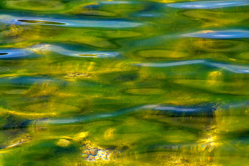Fototapeta na wymiar Lake water backgrounde and texture