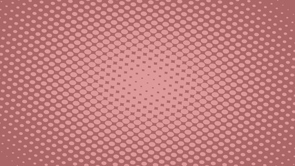 Abstract concept brown pop art background with retro haftone dots design. Vector comic template for empty bubble, sale banner, illustration comic book design.