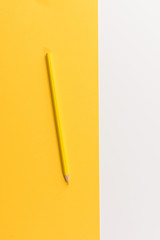 Colored pencil on color paper background