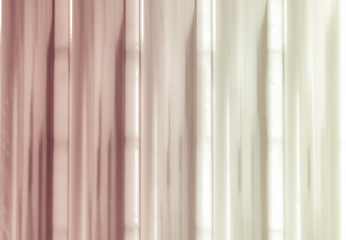 Obraz premium Elegant striped brown and silver background pattern fading into white space