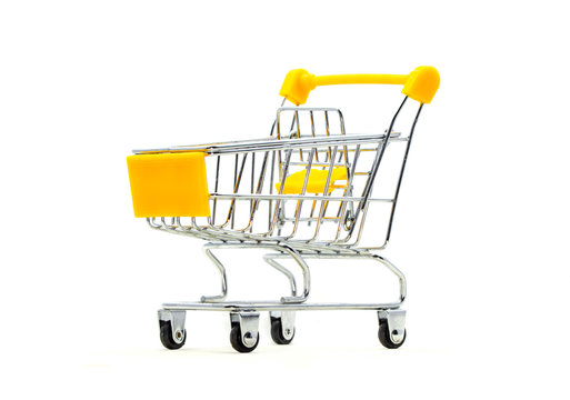 Shopping cart - Stock Image
