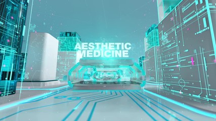 Fillers with medical digital technology concept - Powered by Adobe