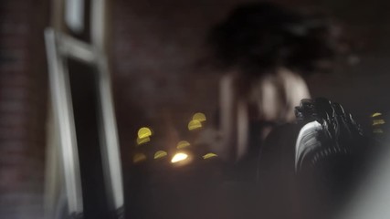 Sensual young lady wearing sexy lingerie - Powered by Adobe