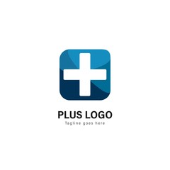 Fototapeta premium Medic logo template design. Medic logo with modern frame vector design