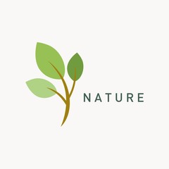 Nature logo template