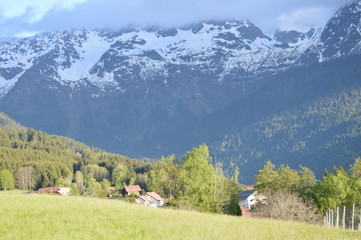 Fototapeta na wymiar Alpes