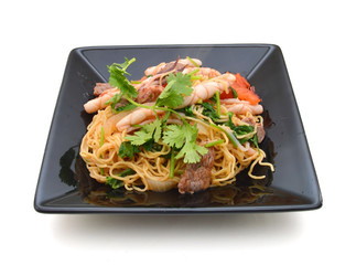 Stir-fried noodles , Chow mein , Chinese cuisine