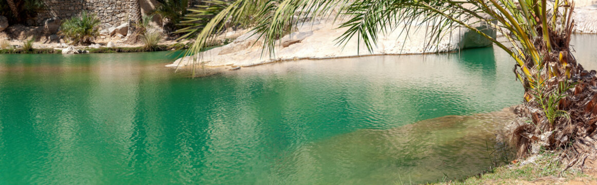 Wadi Bani Khalid - Omani desert - Sultanate of Oman