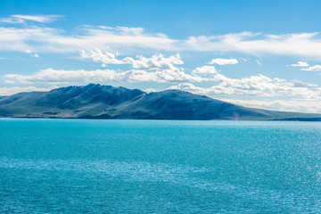 Scenery of the Cuonahu Lake, Scenery along the Qinghai-Tibet Railway, Tibet, China