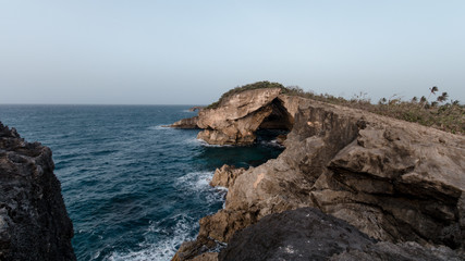 landscape of cueva del indio Arecibo