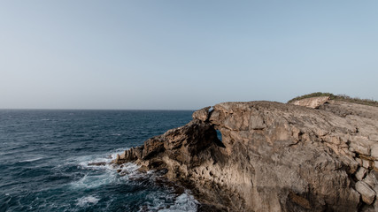 wide landscape in cueva del indio Arecibo