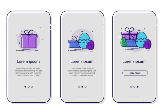 line thin onboard startup easter eggs app 