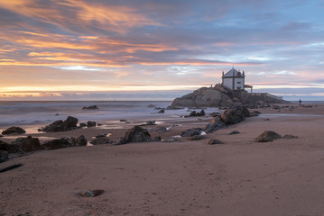 Lord of the Rock Chapel (Capela do Senhor da Pedra) in Miramar